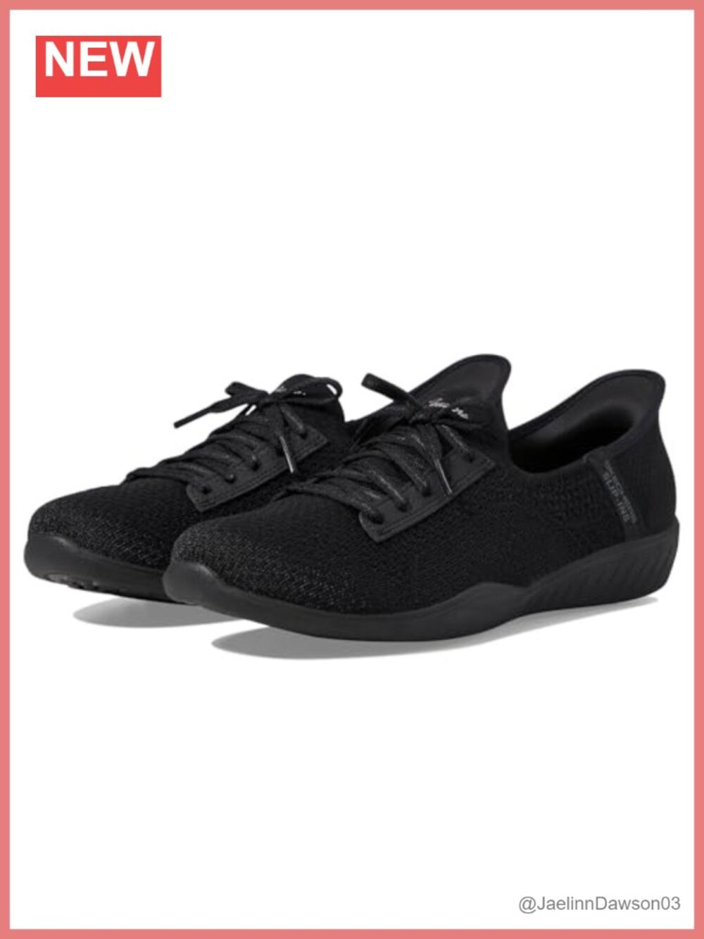 Skechers Women's Hands-Free Slip-On Fashion Sneakers with Air-Cooled Memory Foam